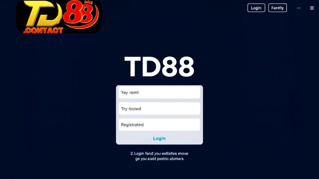 <strong>Thể thao TD88</strong> - Điểm Đến Hấp Dẫn Cho Những Tín Đồ Cá Cược Hướng dẫn tham gia Thể thao TD88