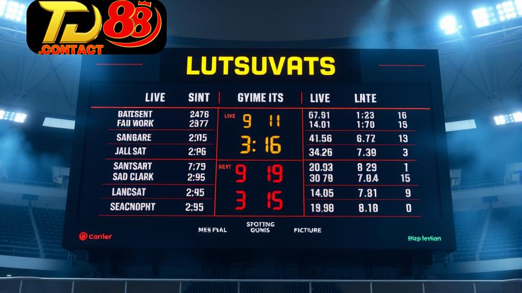 <strong>Thể thao TD88</strong> - Điểm Đến Hấp Dẫn Cho Những Tín Đồ Cá Cược Cập nhật thông tin trận đấu