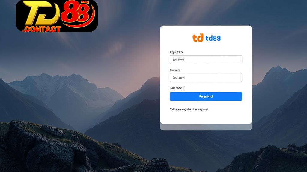 Nổ hũ TD88 - Khám Phá Thế Giới Giải Trí Đỉnh Cao Mỗi Ngày Đăng Ký Tài Khoản TD88