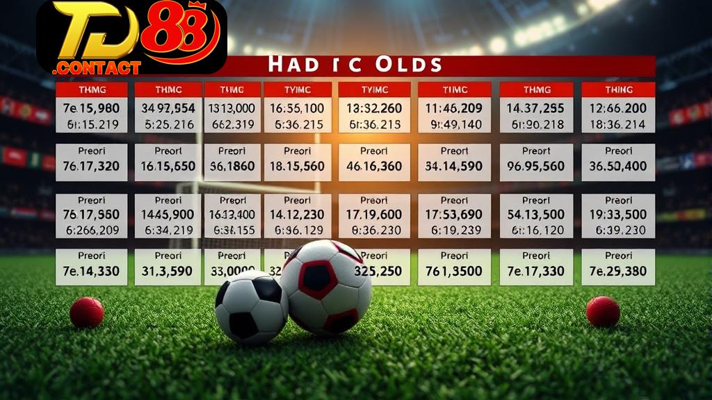 <strong>Thể thao TD88</strong> - Điểm Đến Hấp Dẫn Cho Những Tín Đồ Cá Cược Cơ hội trúng thưởng lớn với phần cược đa dạng